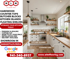 Butcher Block Countertops in Sarasota: A Warmer, Smarter Kitchen Upgrade